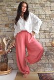 Randles Balloon Pant Rhubarb Rose